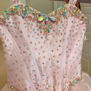 Tiffany size 10 kids pageant gown
